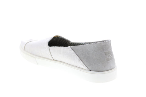 Toms Classic 10013461 Mens Beige Canvas Lace Up Lifestyle Sneakers Shoes