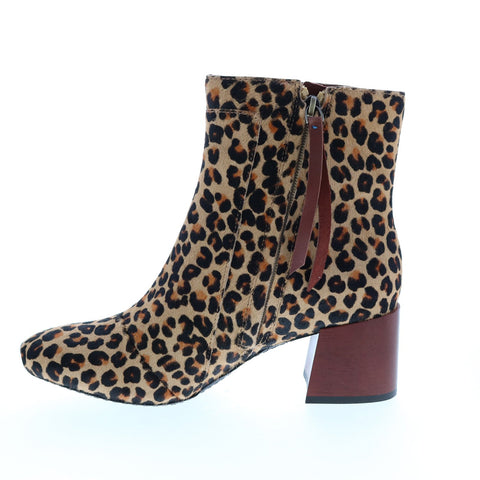 Toms Emmy 10014189 Womens Brown Synthetic Slip On Ankle & Booties Boots