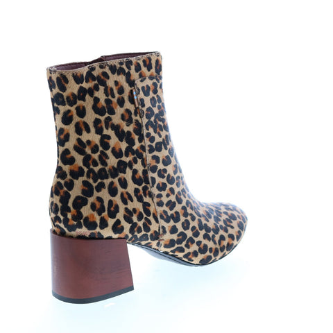 Toms Emmy 10014189 Womens Brown Synthetic Slip On Ankle & Booties Boots