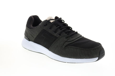 Toms Arroyo 10014201 Mens Black Canvas Lace Up Lifestyle Sneakers Shoes