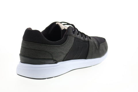 Toms Arroyo 10014201 Mens Black Canvas Lace Up Lifestyle Sneakers Shoes
