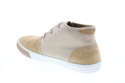 Toms Carlo Mid 10014204 Mens Brown Suede Lace Up Lifestyle Sneakers Shoes