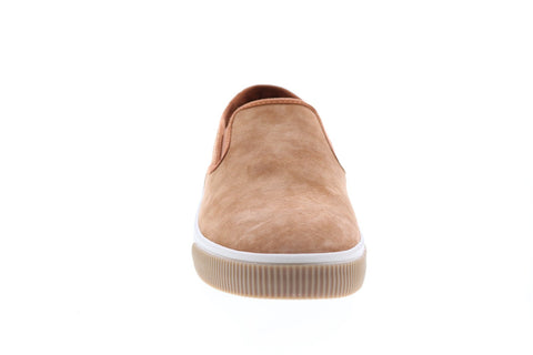 Toms Baja 10014357 Mens Brown Nubuck Slip On Lifestyle Sneakers Shoes