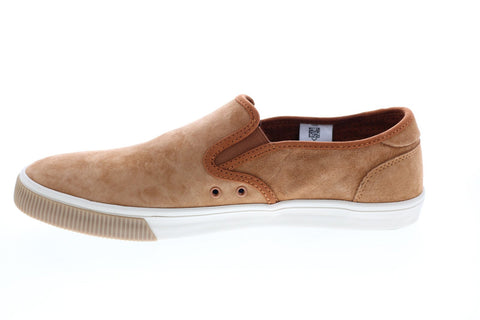 Toms Baja 10014357 Mens Brown Nubuck Slip On Lifestyle Sneakers Shoes