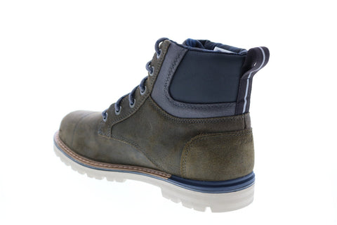 Toms Ashland 10014358 Mens Gray Suede Lace Up Casual Dress Boots