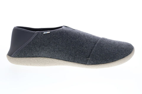 Toms Rodeo 10014374 Mens Gray Canvas Slip On Loafer Slippers Shoes