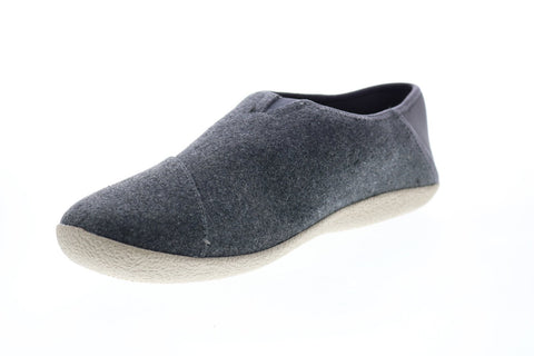 Toms Rodeo 10014374 Mens Gray Canvas Slip On Loafer Slippers Shoes
