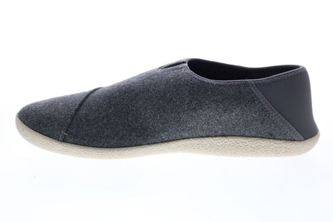 Toms Rodeo 10014374 Mens Gray Canvas Slip On Loafer Slippers Shoes