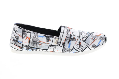 Toms Classic 10014383 Womens White Canvas Lace Up Lifestyle Sneakers Boots Parent