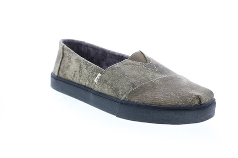 Toms Classic 10014453 Mens Brown Canvas Lace Up Lifestyle Sneakers Shoes