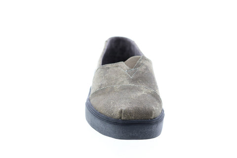 Toms Classic 10014453 Mens Brown Canvas Lace Up Lifestyle Sneakers Shoes