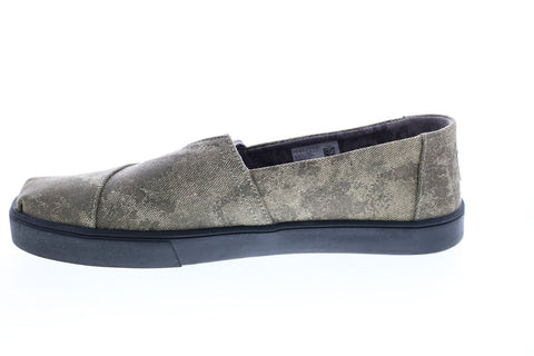 Toms Classic 10014453 Mens Brown Canvas Lace Up Lifestyle Sneakers Shoes