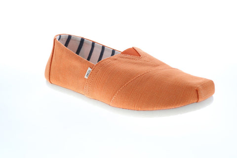 Toms Classic 10014458 Mens Orange Canvas Loafers & Slip Ons Casual Shoes