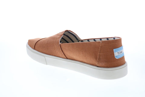 Toms Classic 10014476 Mens Red Canvas Loafers & Slip Ons Casual Shoes