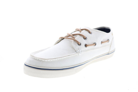 Toms Dorado 10015027 Mens Beige Canvas Loafers & Slip Ons Boat Shoes Shoes