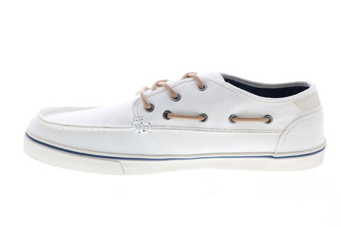 Toms Dorado 10015027 Mens Beige Canvas Loafers & Slip Ons Boat Shoes Shoes