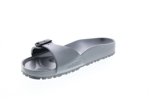 Birkenstock Madrid EVA 1001502 Mens Gray Narrow Slides Sandals Shoes