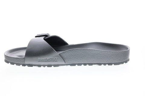 Birkenstock Madrid EVA 1001502 Mens Gray Narrow Slides Sandals Shoes
