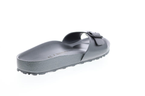 Birkenstock Madrid EVA 1001502 Mens Gray Narrow Slides Sandals Shoes