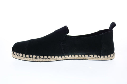 Toms Deconstructed Alpargata Mens Black Loafers & Slip Ons Casual Shoes