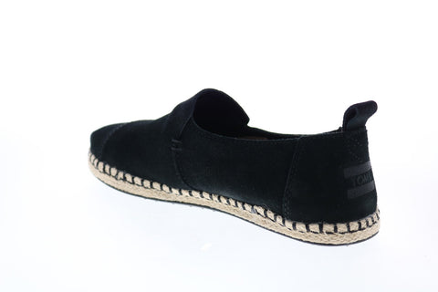 Toms Deconstructed Alpargata Mens Black Loafers & Slip Ons Casual Shoes