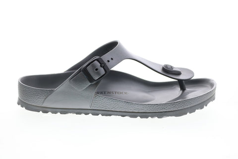 Birkenstock Gizeh EVA 1001505 Mens Gray Synthetic Flip-Flops Sandals Shoes