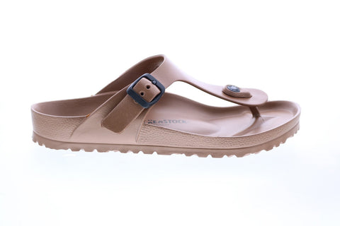 Birkenstock Gizeh EVA 1001506 Mens Brown Synthetic Flip-Flops Sandals Shoes