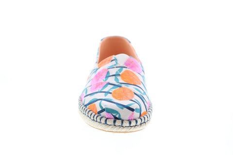 Toms Alpargata Rope 10015077 Womens Blue Canvas Slip On Lifestyle Sneakers Shoes