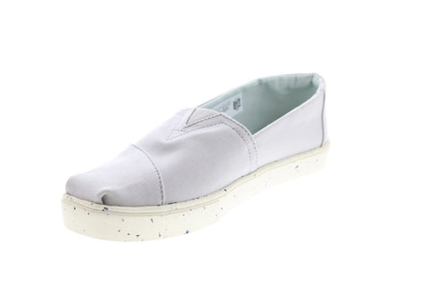 Toms Classic 10015266 Mens Gray Canvas Slip On Lifestyle Sneakers Shoes