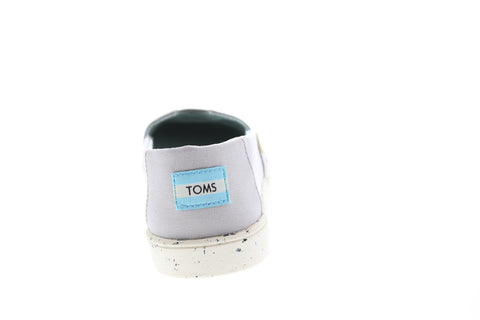 Toms Classic 10015266 Mens Gray Canvas Slip On Lifestyle Sneakers Shoes