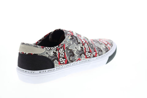 Toms Carlo 10015365 Mens Multi Canvas Lace Up Lifestyle Sneakers Shoes