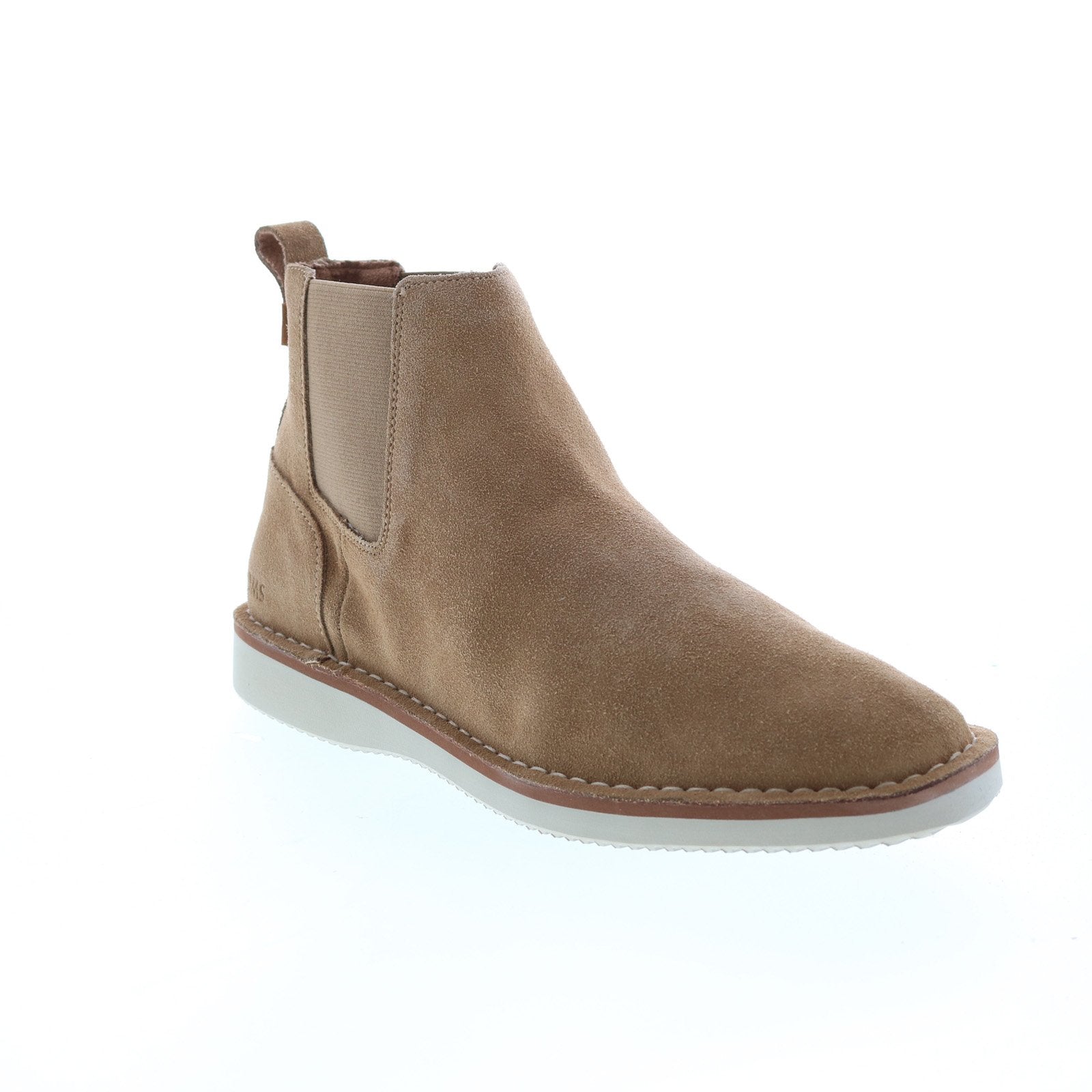 Toms Skyline Men Chelsea Boots Sz 7 Comfort Toffee Suede Round Toe Pull On Ankle Toms Skyline Men Chelsea Boots Sz 7 Comfort Toffee Suede  main image 2