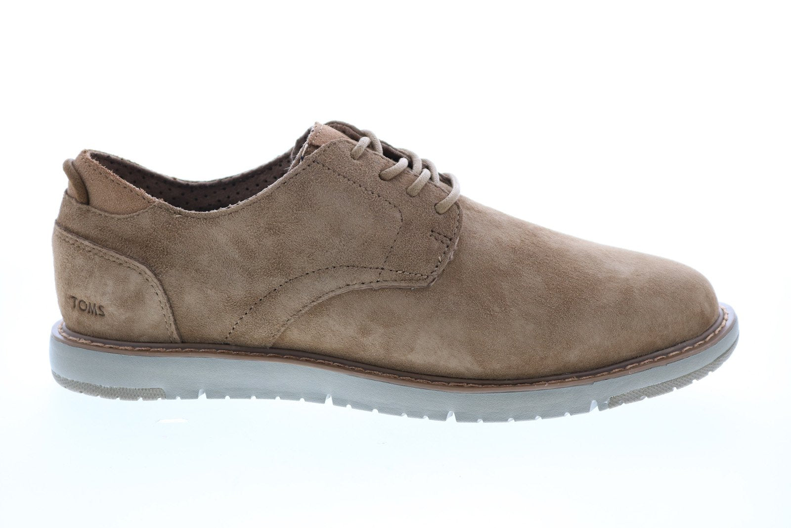 Toms Navi Oxford 10015928 Mens Brown Oxfords & Lace Ups Plain Toe Shoes 10 