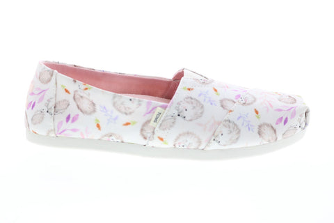 Toms Alpargata 10016543 Womens White Canvas Loafer Flats Shoes