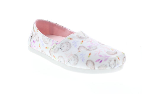 Toms Alpargata 10016543 Womens White Canvas Loafer Flats Shoes