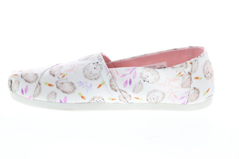 Toms Alpargata 10016543 Womens White Canvas Loafer Flats Shoes