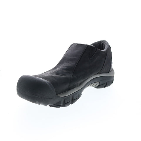 Keen Brixen Waterproof Low 1002268 Mens Black Loafers & Slip Ons Casual Shoes