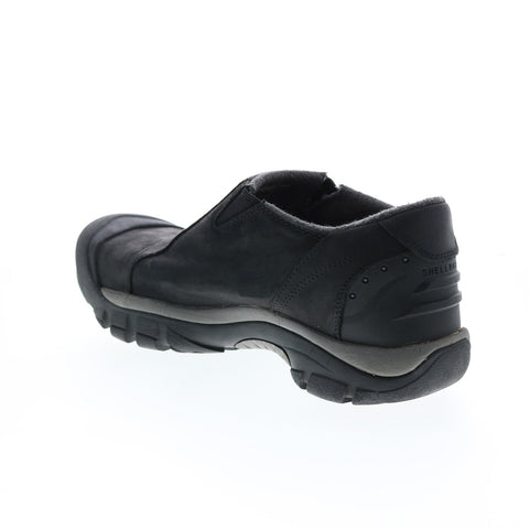 Keen Brixen Waterproof Low 1002268 Mens Black Loafers & Slip Ons Casual Shoes