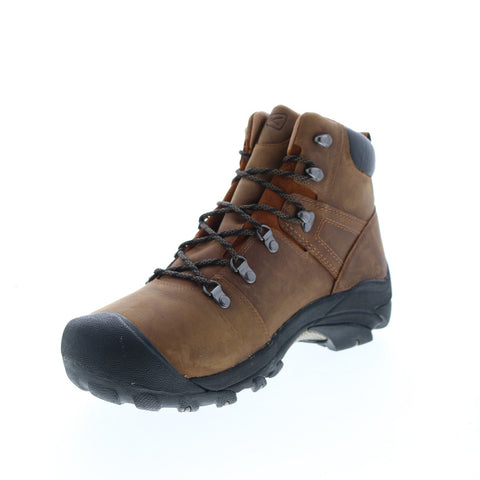 Keen Pyrenees 1002435 Mens Brown Leather Lace Up Hiking Boots