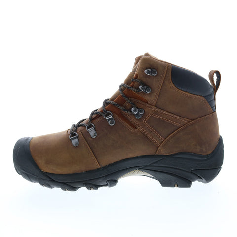 Keen Pyrenees 1002435 Mens Brown Leather Lace Up Hiking Boots
