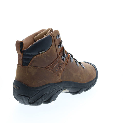 Keen Pyrenees 1002435 Mens Brown Leather Lace Up Hiking Boots