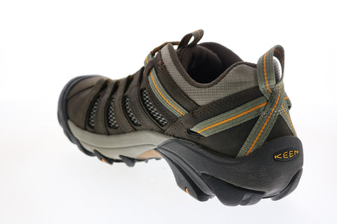 Keen Voyageur 1002570 Mens Brown Leather Lace Up Hiking Boots
