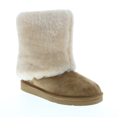 UGG Patten 1006011 Womens Brown Suede Lace Up Casual Dress Boots