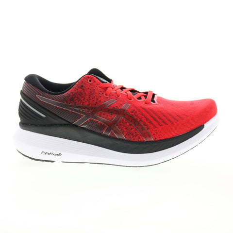 Asics GildeRide 1011B237-608 Mens Red Leather Wide Athletic Running Shoes 