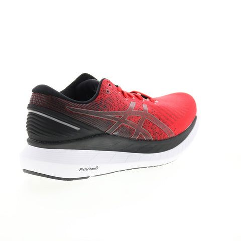Asics GildeRide 1011B237-608 Mens Red Leather Wide Athletic Running Shoes 