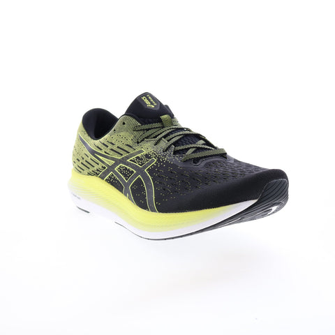 Asics EvoRide 2 1011B238-004 Mens Black Leather Wide Athletic Running Shoes 