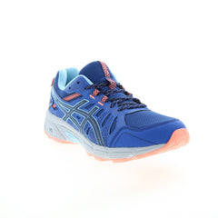 あお Asics Gel-Venture 7 1012A476-400 Womens Blue Canvas Athletic