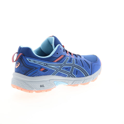 Asics Gel-Venture 7 1012A476-400 Womens Blue Canvas Athletic Running Shoes