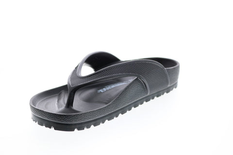 Birkenstock Honolulu EVA 1015487 Mens Black Synthetic Flip-Flops Sandals Shoes