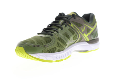 361 Degrees Spire Mens Green Mesh Low Top Lace Up Athletic Running Shoes